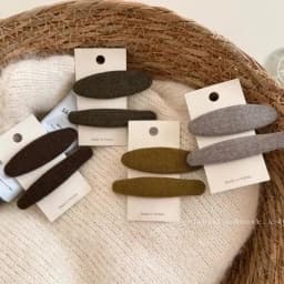 Small fresh polka dot plaid hairpin women's broken hair finishing bb clip forehead bangs clip children's hairpin hairaccessories