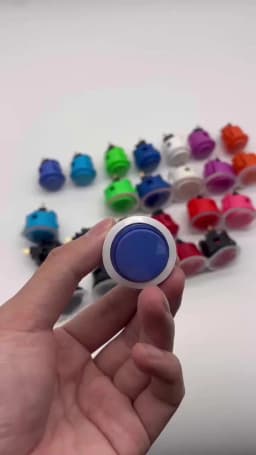 Original Japan SANWA OBSF 30mm Push Button Arcade Game Switch DIY Joystick PC PS3 XBOX Nintendo MAME raspberry pi replacement