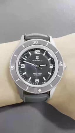 CORGEUT 50-Fathoms Dive Watch WD50F NH35 Automatic Movement 40mm Watch For Man Luminous 200m Waterproof Sapphire Vintage