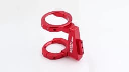 For Birdy Dahon 412 SP8 Folding Bicycle Front Bag Carrier Mount Adapter Adjustable Clamp Ring Bike Front Bag Holder Adapter