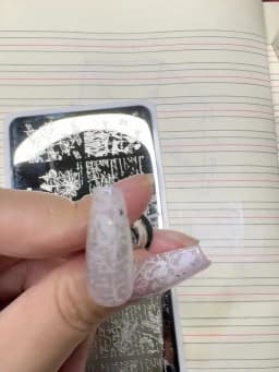 XMQ STAMPING NAIL PLATES FLOWERS LETTERS TEMPLATE