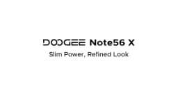 DOOGEE Note56 X Mobile Phone 8.45mm Slim Body 6.56" 90Hz Screen Android 16 6150mAh Battery Al Scene Recognition Smartphone