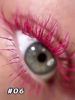 Colorful Curling Mascara Fine Brush Lengthens Eyelashes Thick Waterproof Blue Mascara Natural Eyelash Green Halloween Eye Makeup