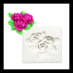 Rose Shape Silicone Mold Sugarcraft Chocolate Cupcake Baking Mold Fondant Cake Decorating Tools