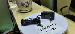 EU Power Adapter Extension Cord 3 Meters Charger For CCTV Camera Input AC 100-240V Output DC 12V 2A (2.1mm*5.5mm)