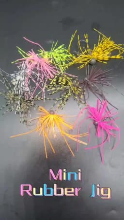 TAKEDO TK114 1.8G - 5G ZITHER RUBBER JIG Spinnerbait Blades Silicone Skirt Saltwater Resin Tungsten Jig Head Spinner Rubber Jig