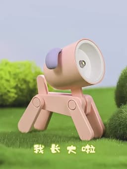 New Mini Night Light USB Rechargeable Table Lamp Cartoon Desktop Ornament Dormitory Bedroom Ambient Light Holiday Children Gifts