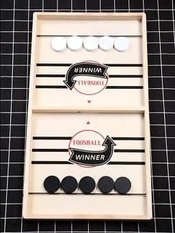 Table Hockey Paced Sling Puck Board Game Fast Sling Puck Winner Party Game Adult Child Family Game Desktop Battle Board Game