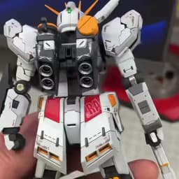 RG32 New Arrival Nu Gundam Amuro Model, Equipped with Funnel Backpack, Bracket & Water Slide Decal, Assembled Action Figure Toy