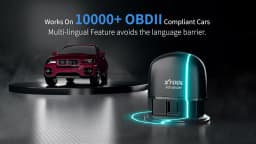 XTOOL AD20 Bluetooth OBD2 Scanner For Engine System Diagnostic Code Reader HUD Display Perfromance Test Lifetime Free Update