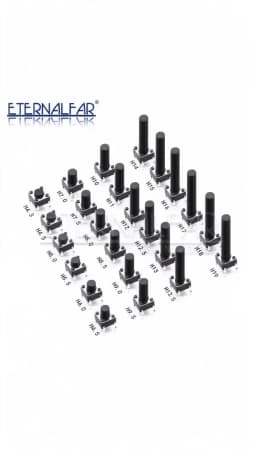 Tact Push Button Switch 12V Copper 4PIN DIP2 SMD Micro Switch 6X6X5 4.3 5 5.5 6 7 8 9 10 11 12 13 15MM TV Toys Home Use Button