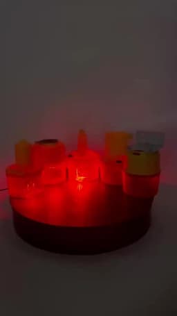 Solar LED Emergency Light Solar Traffic Tower Crane Warning Light LED Bulb Lamp Construction Site Harbor Road Marine Alarm Lamp
