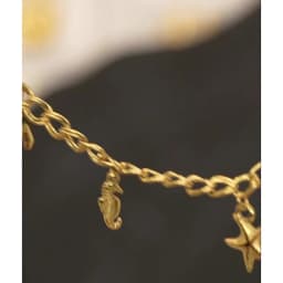 Yhpup Ocean Style Stainless Steel Seashell Conch Starfish Seahorse Drop Necklace Bracelet Bangle Waterproof Summer Daily Jewelry