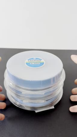 All with Box 0.8/1.0/1.27/2/2.54cm Width 36 Yards Blue Ultra Hold Tape Double Side Tape Lace Front Tape Hair Tape Wig Tape