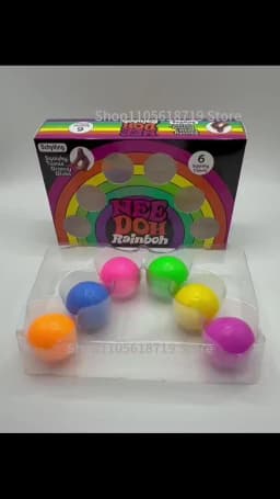 100+ Pieces NEEDOH Surprise Blind Box Slow Rebound Squeeze Fidget Toy Stress Relief Sensory Play Random 1pcs Surprise Gift