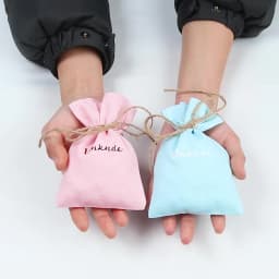 50Pcs Drawstring Cotton Burlap Bag Jute Gift Bags Multi Size Jewelry Packaging Wedding Bags Small Candy Bag Can Custom Logo
