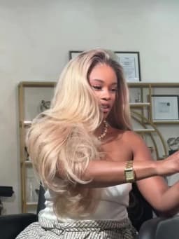 Brown Roots Ash Blonde Ombre Body Wave Human Hair Wigs Transparent Darwstring 13X6 Lace Frontal Wig Pre Plucked for Women