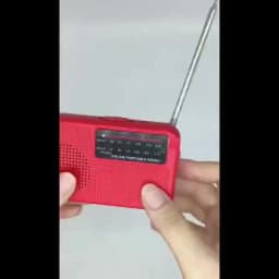 Mini Portable Radio AM FM Battery Powered Longest Lasting Best Reception with Headphone Jack for Running Walking Emergency Use