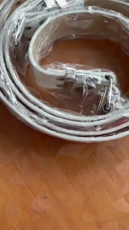 110cm Design White Men Chain Decorative Belt Popular Hip Hop Punk Style Casual Jeans Fashion Wholesale Stock European American