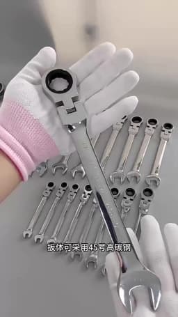 Mechanical Advantage Ratchet Wrench Tool for Easy Use in Tight Spaces Home Improvement Hardware Essential