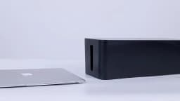 Cable Management Box, Cable Management Kit for Power Strip to Hide Wires, Cord Organizer Boxes, for Home and Office