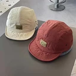 Japanese-style Short-brim Baseball Cap for Spring and Summer, Quick-dry, Sun-protective, Unisex Street Soft-brim Sun Hat