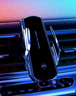 Car Wireless Charger Magnetic Fast Charging Station Air Vent Stand Car Phone Holder Mount For iPhone 16 15 14 13 12 Pro Samsung