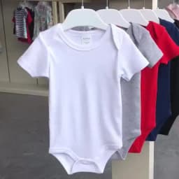 5 Pcs Set Baby Boys Clothes 100% Cotton Solid Black Short Sleeve Blank Baby Bodysuits Body Bebe Newborn Jumpsuit Plain 0-24 M