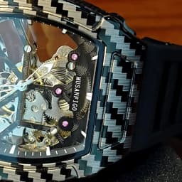 Fully Automatic Skeleton Mechanical Watch, Fashionable Personality, Luxury Hot Men's Watch, Casual Business Watch