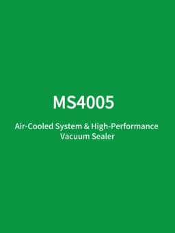 MAGIC SEAL MS400 Food Vacuum Sealer Machine Best Vacuum Sealer Packaging Machine Plastic Bag Sealer Common To All Bags