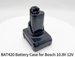dawupine BAT411 Li-ion Battery Plastic Case PCB charging Protection Board Housing Shell Box For Bosch 10.8V 12V BAT412A BAT413A
