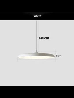 Modern UFO Led Pendant Light Design Round Indoor Hanging Lamp Nordic Kitchen Dining Table Living Room Home Decor Suspension Lamp
