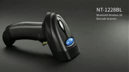 NETUM NT-1698W Handheld Wirelress Barcode Scanner AND NT-1228BL Bluetooth 1D/2D QR Bar Code Reader PDF417 for IOS Android IPAD