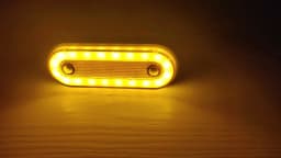 10pcs 12V-24V Truck Side Marker Light LED Trailer Lights Reflector Bus Van Clearance Lights For DAF truck For Isuzu
