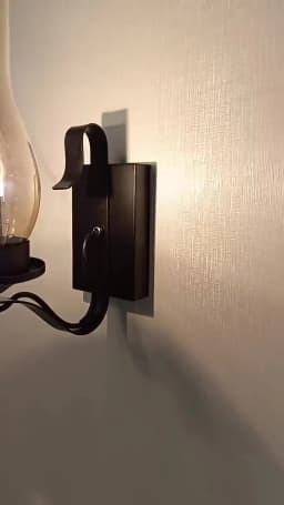 Retro Industrial Light Iron Wall Lamp Creative Restaurant Corridor Bedroom Bedside Glass Wall Light Living Room Hotel Lighting