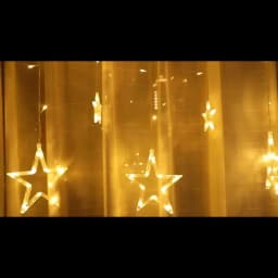2.5M 138 LED Star String Lights Christmas Fairy Light Garland LED Curtain for Wedding Home Party Birthday Decoration