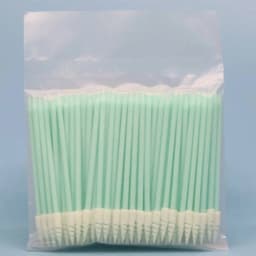 100Pcs/Pack Small Pointed Tips Cloth Head Cleaning Swab Lint Dust Free Sticks for PCB Board Electronics Small Area Camera Optica