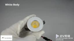 10pc/pack Mini COB LED Spotlights 3W 29mm 100V-240V Jewelry Display Ceiling Recessed Cabinet Spot Lamp Down Lights
