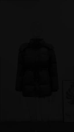 Women's Winter Jacket Hooded Drawstring Zipper Stand-Up Collar Lace Up Winter Jacket Female Loose Casual Chic Jackets For Ladies