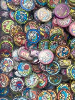 2cm cartoon anime cat and dog acrylic patch transparent handmade DIY keychain pendant PP clip accessory material wholesale
