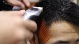 Professional Hair Clipper Titanium Ceramic Blade Hair Trimmer LCD Display Strong Power Salon Barber Hair Cutting Machine For Men
