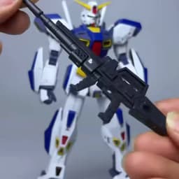 F90 MG 1/100 Assembly Model Kit Action Figures Puzzle With Water Stickers Boys' Puzzle Toy Desktop Ornament Collectible Gift