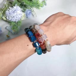 Natural Amethyst Amazonite Lapis Lazuli Beads 9-13mm Irregular Faceted Rondelle Shape Beads for Jewelry Making Accessories