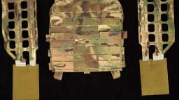 Tactical Plate Carrier Cummerbund MOLLE Belt Camo Style KZ Vest Girdle Adapter Airsoft Hunting Gear Sturdy No Deformation