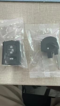 BEST KEY 2/3 Buttons Big Battery Hold Flip Folding Remote Car Key Case Fob For MAZDA 3 5 6 Series M6 RX8 MX5 With Uncut Blade