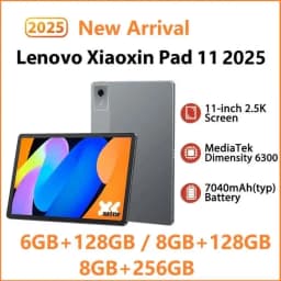 Original New Lenovo Xiaoxin Pad 11 2025 Tab 128GB 256GB ROM MTK Dimensity 6300 11" 2.5K Screen 7040mAh WIFI Android Pads Tablet