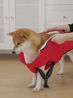 Waterproof Dog Jacket Vest with Reflective Harness Winter Pet Clothes for Small Medium Dogs Shiba Inu Doberman Outdoor Jackets
