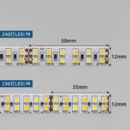 5M DC12V 24V 2835 SMD CCT Dual Color (warm white + cool white) LED flexible strip 240 LEDs/m 10mm PCB 3000K 6000K Super Bright