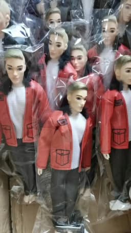 30cm Fashion Ken Doll Full Set 1/6 Multi Jonts Movable Boyfriend with Clothes Suit Children Dress Up Toys