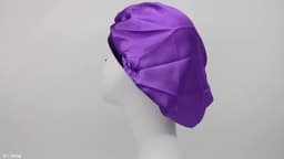 Satin Bonnets Night Sleeping Cap Large Elastic Wide Soft Band Colorful Silk Hat for Curly Hair Care Beauty Makeup for Women